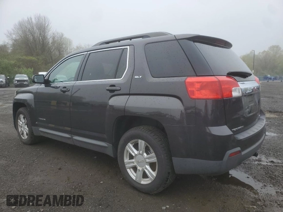 2015 GMC Terrain SLT with VIN 2GKFLXEKXF6250158, listed as a Copart auction lot 55466585 with 105,766 mi miles and Clean Title. Bid and sale history available at carsss.com. Image 2.