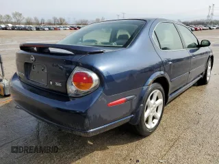 2002 Nissan Maxima GLE z VIN JN1DA31A52T301567, wystawiony jako Copart lot #51479115 z przebiegiem 122 327 mil mil oraz Szkoda całkowita • Salvage title. Historia ofert i sprzedaży dostępna na DreamBid. Obrazek 3.