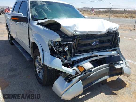 2014 Ford F-150 XL with VIN 1FTFW1CF2EKF90227, listed as a IAAI auction lot 41762047 with 106,927 mi miles. Bid and sale history available at carsss.com. Image 6.