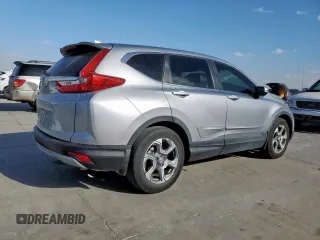2018 Honda CR-V EX-L with VIN 7FARW1H87JE030013, listed as a Copart auction lot 49556135 with 24,794 mi miles and Clean Title. Bid and sale history available at DreamBid. Image 3.