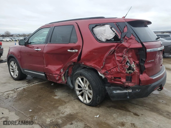 2018 Ford Explorer Limited with VIN 1FM5K7FH2JGB03866, listed as a Copart auction lot 86318694 with 133,616 mi miles and Salvage Title. Bid and sale history available at carsss.com. Image 2.
