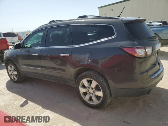 2014 Chevrolet Traverse LTZ with VIN 1GNKRJKD3EJ357184, listed as a Copart auction lot 48867145 with 155,816 mi miles and Salvage Title. Bid and sale history available at DreamBid. Image 2.