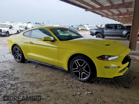 2021 Ford Mustang EcoBoost с VIN 1FA6P8TH4M5150133, выставлен на аукционе Copart как лот 58329025 с пробегом 21 670 миль миль и Чистый • Clean title. История ставок и продаж доступна на DreamBid. Изображение 4.