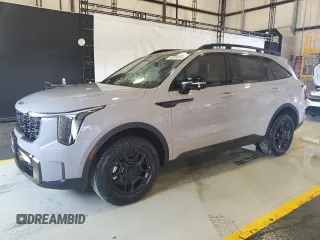 2025 Kia Sorento X-Line SX Prestige z VIN 5XYRKDJF0SG337633, wystawiony jako Copart lot #44309355 z przebiegiem 13 mil mil oraz Szkoda całkowita • Salvage title. Historia ofert i sprzedaży dostępna na DreamBid. Obrazek 1.
