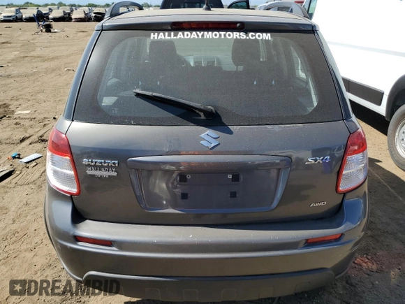 2012 Suzuki SX4 Crossover with VIN JS2YB5A30C6302754, listed as a Copart auction lot 72968984 with 141,712 mi miles and Salvage Title. Bid and sale history available at carsss.com. Image 6.