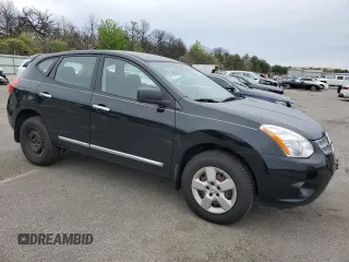 2011 Nissan Rogue SV with VIN JN8AS5MT5BW185098, listed as a Copart auction lot 55133755 with 124,680 mi miles and Salvage Title. Bid and sale history available at DreamBid. Image 4.