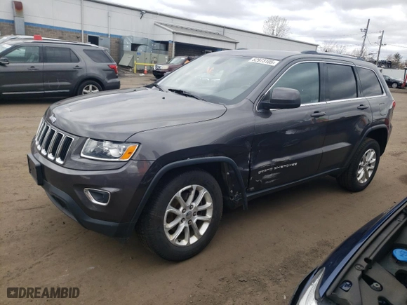 2015 Jeep Grand Cherokee Altitude with VIN 1C4RJFAG0FC209734, listed as a Copart auction lot 52973105 with 130,955 mi miles and Salvage Title. Bid and sale history available at carsss.com. Image 1.