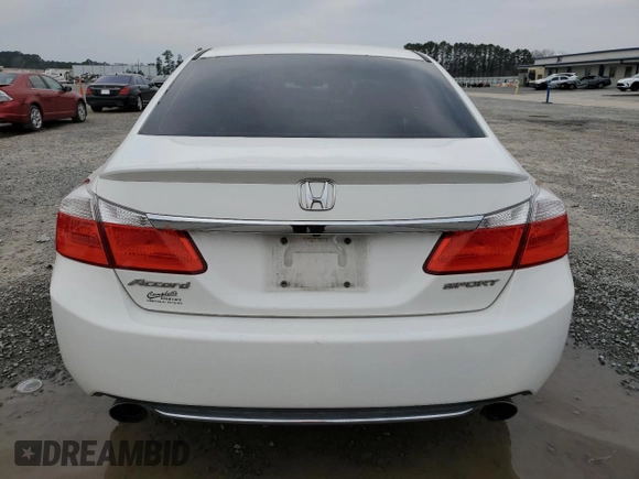 2014 Honda Accord Sedan Sport with VIN 1HGCR2F5XEA015559, listed as a Copart auction lot 48861885 with 215,965 mi miles and Salvage Title. Bid and sale history available at carsss.com. Image 6.