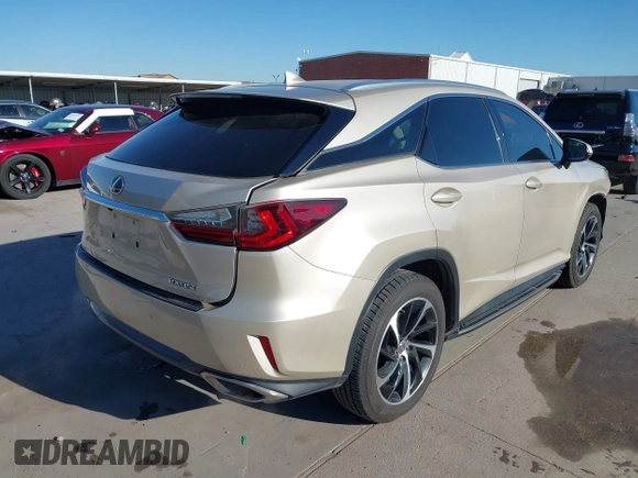 2017 Lexus RX 350 with VIN 2T2ZZMCA3HC056441, listed as a IAAI auction lot 41380010 with 46,968 mi miles and . Bid and sale history available at DreamBid. Image 4.