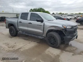 2024 Chevrolet Colorado 4WD Trail Boss with VIN 1GCPTEEK1R1184658, listed as a Copart auction lot 51141835 with 6,952 mi miles and Salvage Title. Bid and sale history available at carsss.com. Image 4.