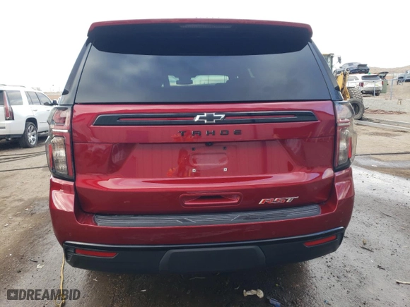 2023 Chevrolet Tahoe RST with VIN 1GNSKRKD7PR220840, listed as a Copart auction lot 86608654 with 44,628 mi miles and Salvage Title. Bid and sale history available at carsss.com. Image 6.