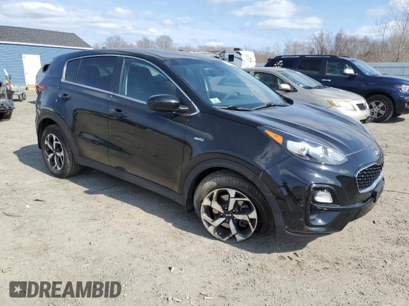 2020 Kia Sportage LX with VIN KNDPMCAC5L7810605, listed as a Copart auction lot 48679385 with 32,195 mi miles and Salvage Title. Bid and sale history available at DreamBid. Image 4.