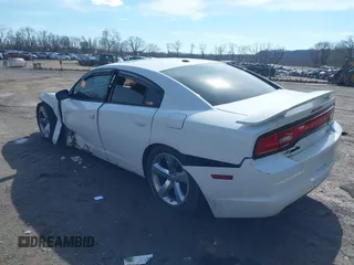 2012 Dodge Charger RT with VIN 2C3CDXCT1CH244745, listed as a IAAI auction lot 41694403 with 190,906 mi miles and . Bid and sale history available at carsss.com. Image 3.