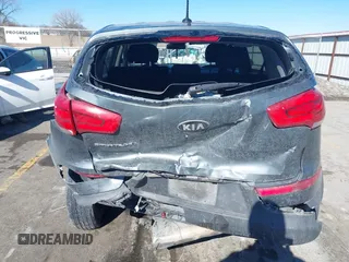 2014 Kia Sportage LX with VIN KNDPB3ACXE7549108, listed as a IAAI auction lot 41691441 with 145,315 mi miles and . Bid and sale history available at carsss.com. Image 16.