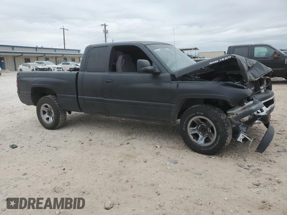 2001 Dodge 1500 with VIN 3B7HC13Y91G800634, listed as a Copart auction lot 47185985 with 255,895 mi miles and Salvage Title. Bid and sale history available at DreamBid. Image 4.
