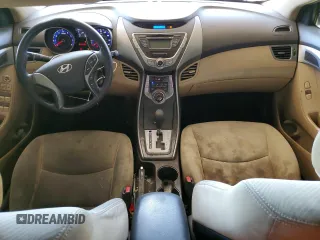 2013 Hyundai Elantra GLS with VIN KMHDH4AE4DU559122, listed as a Copart auction lot 62220825 with 183,220 mi miles and Clean title. Bid and sale history available at DreamBid. Image 8.