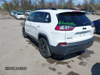 2020 Jeep Cherokee Altitude with VIN 1C4PJMLN7LD554191, listed as a IAAI auction lot 41975413 with 55,923 mi miles. Bid and sale history available at carsss.com. Image 3.