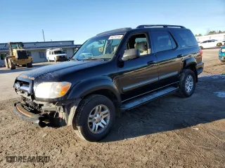 2006 Toyota Sequoia SR5 with VIN 5TDZT34A36S283129, listed as a Copart auction lot 86210744 with 307,960 mi miles and Salvage Title. Bid and sale history available at carsss.com. Image 1.