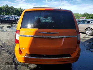 2015 Chrysler Town & Country Touring with VIN 2C4RC1BG0FR720704, listed as a Copart auction lot 55665444 with 163,385 mi miles and Salvage Title. Bid and sale history available at carsss.com. Image 6.