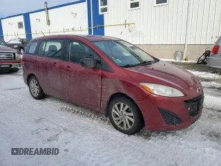 2015 Mazda 5 Touring with VIN JM1CW2CL3F0186235, listed as a Copart auction lot 46096915 with 212,914 mi miles and Salvage Title. Bid and sale history available at carsss.com. Image 4.
