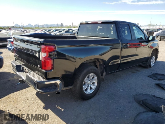 2019 Chevrolet Silverado 1500 LT with VIN 1GCRWCEK8KZ325723, listed as a Copart auction lot 71875894 with 113,332 mi miles and Salvage Title. Bid and sale history available at DreamBid. Image 3.