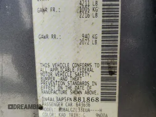 2015 Nissan Altima S with VIN 1N4AL3AP5FN881868, listed as a Copart auction lot 49207885 with 222,995 mi miles and Salvage Title. Bid and sale history available at carsss.com. Image 12.