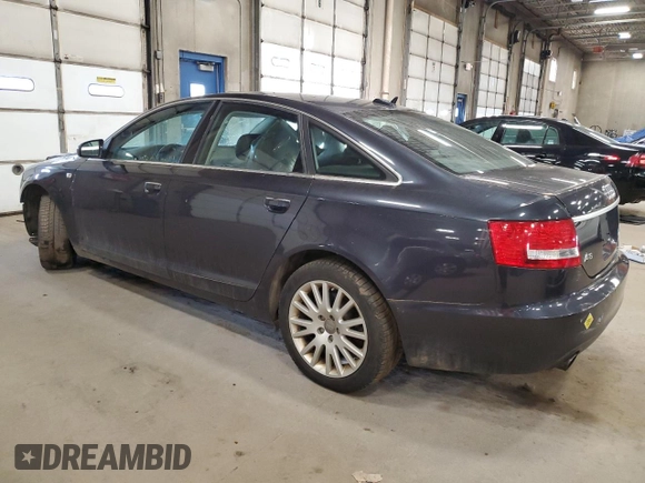 2006 Audi A6 3.2L z VIN WAUDH74F16N139502, wystawiony jako Copart lot #49515205 z przebiegiem 104 107 mil mil oraz Czysty tytuł • Clean title. Historia ofert i sprzedaży dostępna na DreamBid. Obrazek 2.