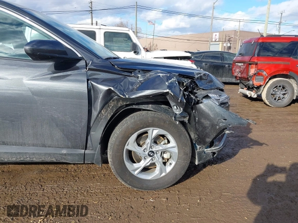 2024 Hyundai Tucson SE with VIN 5NMJA3DE7RH325086, listed as a IAAI auction lot 41445524 with 8,980 mi miles and . Bid and sale history available at DreamBid. Image 12.