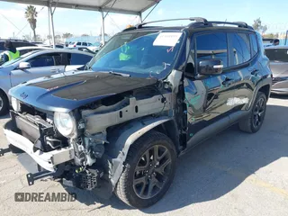 2017 Jeep Renegade Latitude with VIN ZACCJBBBXHPG58497, listed as a IAAI auction lot 41550493 with 137,360 mi miles. Bid and sale history available at carsss.com. Image 18.