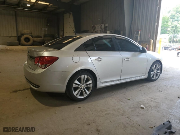 2012 Chevrolet Cruze LT w/1LT with VIN 1G1PF5SC4C7215130, listed as a Copart auction lot 60467484 with 99,287 mi miles and Salvage Title. Bid and sale history available at carsss.com. Image 3.