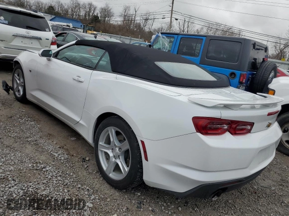 2020 Chevrolet Camaro 1LT with VIN 1G1FB3DSXL0108026, listed as a Copart auction lot 86720304 with 89,155 mi miles and Salvage Title. Bid and sale history available at carsss.com. Image 2.