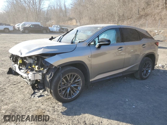2020 Lexus RX with VIN 2T2SZMDA7LC213817, listed as a Copart auction lot 86687514 with 29,702 mi miles and Salvage Title. Bid and sale history available at carsss.com. Image 1.