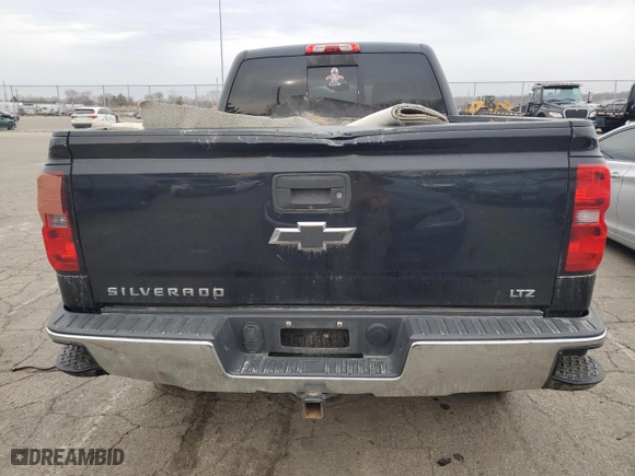 2014 Chevrolet Silverado 1500 LTZ with VIN 3GCUKSECXEG128579, listed as a Copart auction lot 47622795 with 146,172 mi miles and Salvage Title. Bid and sale history available at carsss.com. Image 6.