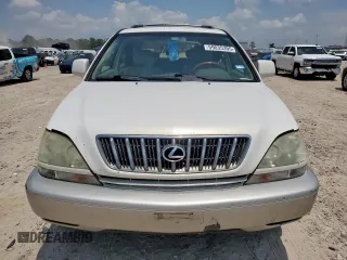 2001 Lexus RX 300 z VIN JTJHF10U310204364, wystawiony jako Copart lot #59035395 z przebiegiem 201 170 mil mil oraz Szkoda całkowita • Salvage title. Historia ofert i sprzedaży dostępna na DreamBid. Obrazek 5.
