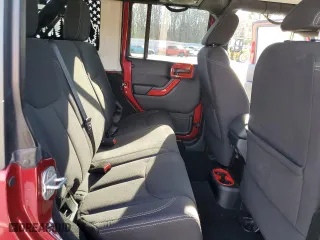 2013 Jeep Wrangler Unlimited Sahara with VIN 1C4BJWEG2DL608296, listed as a Copart auction lot 45015035 with 57,158 mi miles and Clean Title. Bid and sale history available at carsss.com. Image 10.