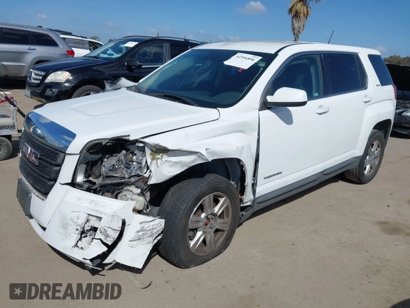2014 GMC Terrain SLE with VIN 2GKALMEK7E6158772, listed as a IAAI auction lot 41956896 with 142,803 mi miles. Bid and sale history available at carsss.com. Image 18.