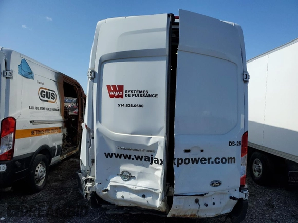 2015 Ford Transit with VIN 1FTSW3XV4FKA11624, listed as a Copart auction lot 52565755 with 147,353 mi miles and Salvage Title. Bid and sale history available at DreamBid. Image 6.