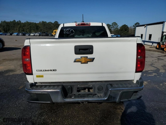 2016 Chevrolet Colorado 2WD WT with VIN 1GCHSBEA4G1205447, listed as a Copart auction lot 48690345 with 124,172 mi miles and Salvage Title. Bid and sale history available at carsss.com. Image 6.
