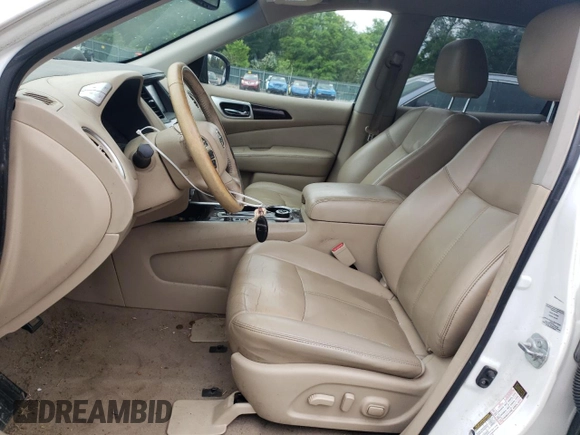 2015 Nissan Pathfinder S z VIN 5N1AR2MM3FC628561, wystawiony jako Copart lot #55579685 z przebiegiem 259 146 mil mil oraz Czysty tytuł • Clean title. Historia ofert i sprzedaży dostępna na DreamBid. Obrazek 7.