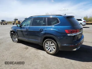 2021 Volkswagen Atlas SE z VIN 1V2HR2CA8MC602124, wystawiony jako Copart lot #51368845 z przebiegiem 61 671 mil mil oraz Szkoda całkowita • Salvage title. Historia ofert i sprzedaży dostępna na DreamBid. Obrazek 2.
