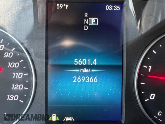 2022 Mercedes-Benz Sprinter with VIN W1Y4DDHY1NT082992, listed as a Copart auction lot 56609435 with 269,366 mi miles and Clean Title. Bid and sale history available at DreamBid. Image 8.