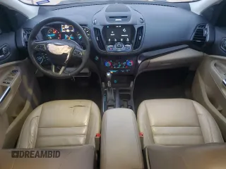 2017 Ford Escape Titanium with VIN 1FMCU0J99HUB42779, listed as a Copart auction lot 47860945 with 98,114 mi miles and Salvage Title. Bid and sale history available at carsss.com. Image 8.