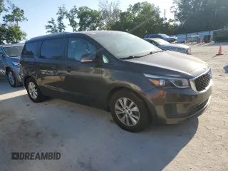 2017 Kia Sedona LX with VIN KNDMB5C15H6242708, listed as a Copart auction lot 52725965 with 165,992 mi miles and Clean Title. Bid and sale history available at DreamBid. Image 4.