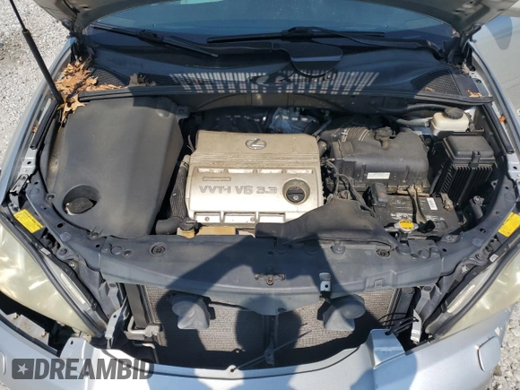 2006 Lexus RX 330 with VIN 2T2GA31U46C045659, listed as a Copart auction lot 60987985 with 122,714 mi miles and Salvage title. Bid and sale history available at DreamBid. Image 11.