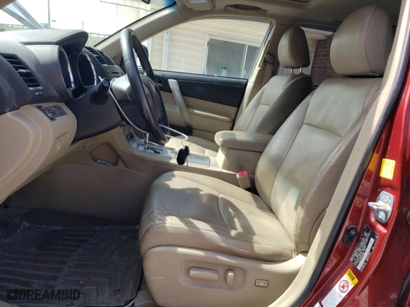 2010 Toyota Highlander SE with VIN 5TDJK3EHXAS036906, listed as a Copart auction lot 50785785 with 205,576 mi miles and Salvage Title. Bid and sale history available at carsss.com. Image 7.