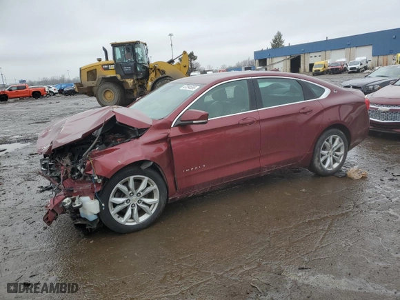 2016 Chevrolet Impala LT with VIN 2G1115S39G9154995, listed as a Copart auction lot 47294555 with 139,430 mi miles and Salvage Title. Bid and sale history available at carsss.com. Image 1.