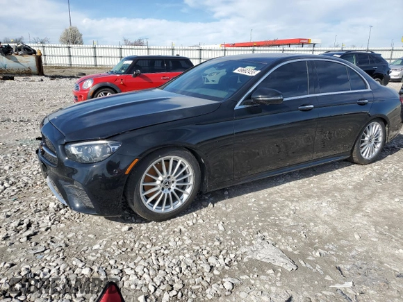 2021 Mercedes-Benz E-Class E 350 with VIN W1KZF8EB5MA896252, listed as a Copart auction lot 49692455 with 26,760 mi miles and Salvage Title. Bid and sale history available at carsss.com. Image 1.