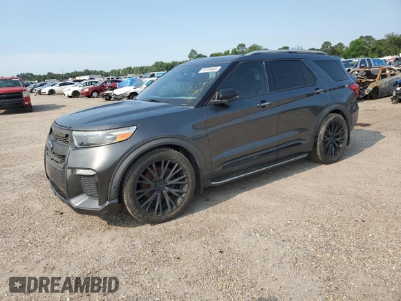 2020 Ford Explorer Platinum с VIN 1FM5K8HC5LGA34794, выставлен на аукционе Copart как лот 59169905 с пробегом Не указан миль и Списание • Salvage title. История ставок и продаж доступна на DreamBid. Изображение 1.