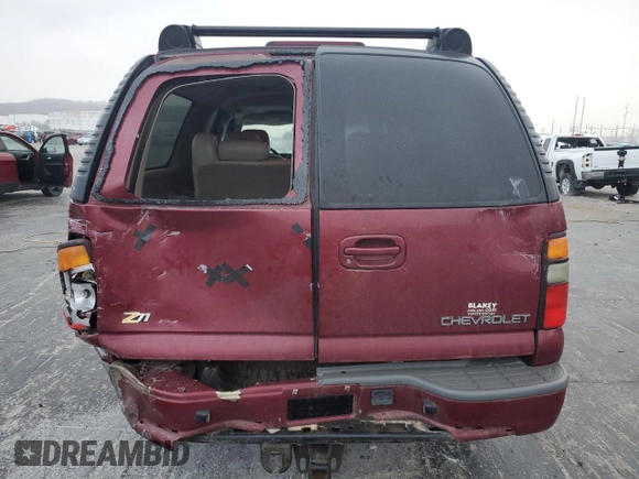 2004 Chevrolet Suburban Z71 with VIN 3GNFK16Z04G300615, listed as a Copart auction lot 47085264 with 278,752 mi miles and Salvage Title. Bid and sale history available at carsss.com. Image 6.