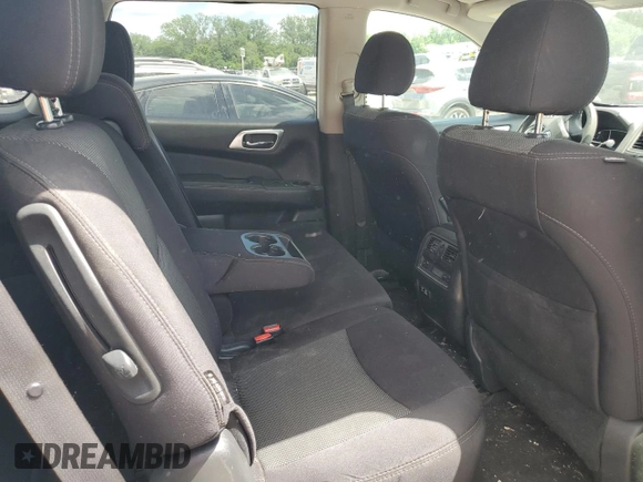 2019 Nissan Pathfinder S with VIN 5N1DR2MM8KC642348, listed as a Copart auction lot 56502755 with 84,721 mi miles and Salvage title. Bid and sale history available at DreamBid. Image 10.